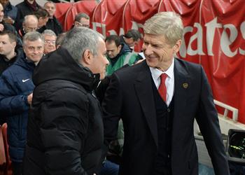 بعد عداء طويل مورينيو فينجر ضمن أفضل المدربين في تاريخ كرة القدم