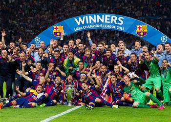 أندرسون برشلونة سيتوج بدوري الأبطال في تلك الحالة