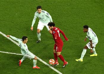 محمد صلاح ثاني أسوأ لاعبي ليفربول أمام بايرن ميونيخ في دوري الأبطال