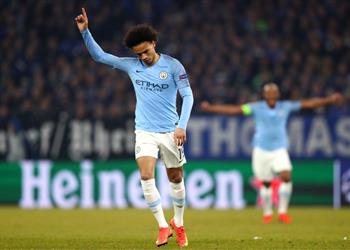 ساني بعد فوزهم الصعب على شالكه مانشستر سيتي لا يستسلم أبد ا