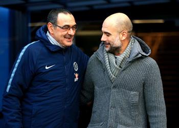 جوارديولا يوجه رسالة إلى ساري قبل نهائي كأس الرابطة