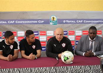 ماذا قال جروس في المؤتمر الصحفي لمباراة بترو أتليتكو عن انطلاقة الزمالك السيئة في مجموعات الكونفدرالية