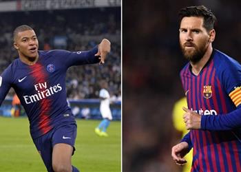 بعد الهاتريك في إشبيلية ميسي يتفوق على مبابي في صراع الحذاء الذهبي