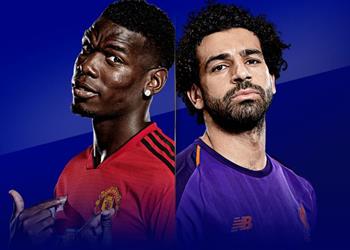 تشكيل المباراة محمد صلاح يقود هجوم ليفربول أمام مانشستر يونايتد وبوجبا أساسي ا