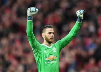 دي خيا يحقق إنجاز ا بعد انتهاء لقاء ليفربول ومانشستر يونايتد بالتعادل السلبي