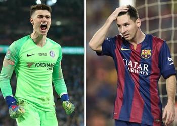 كيبا ليس أول لاعب يتمرد على مدربه في الملعب ميسي صاحب السبق قبل سنوات