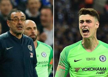 تشيلسي يتخذ قرار ا رسمي ا تجاه كيبا بعد صدامه مع ساري