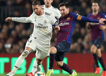 تشكيل المباراة راموس يقود ريال مدريد أمام برشلونة وميسي أساسي ا
