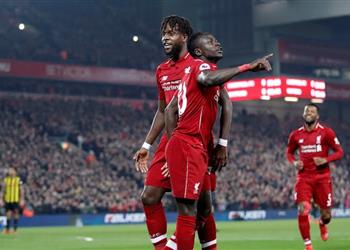 فيديو ماني وفان ديك يقودان ليفربول لاكتساح واتفورد بمشاركة محمد صلاح