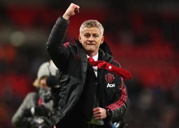 سولشاير يعلق على الثلاثية أمام كريستال بالاس ويشيد بأداء لوكاكو