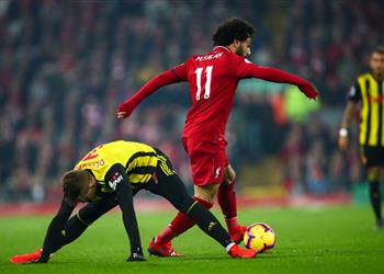 بعد اكتساح واتفورد جماهير ليفربول تمنح محمد صلاح أقل نسبة تصويت