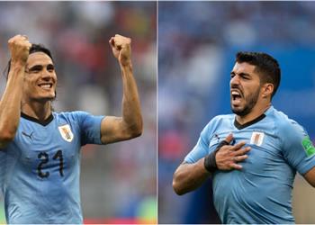 سواريز وكافاني على رأس قائمة أوروجواي المبدئية لبطولة الصين الدولية