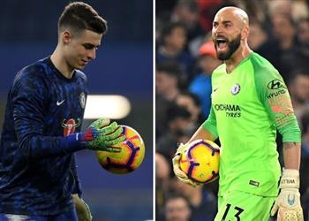 تشيلسي يفكر في تجديد عقد كاباييرو بعد واقعة كيبا