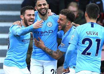 فيديو محرز يقود مانشستر سيتي للفوز على بورنموث واستعادة صدارة البريميرليج