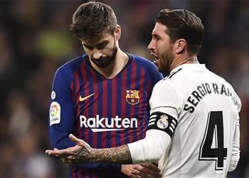 بيكيه عن اعتداء راموس على ميسي كان يستحق الطرد ولكن كيف ولاهوز يدير الـVAR