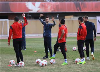 مران الأهلي تدريبات قوية للغائبين عن مباراة بتروجيت والسولية وسليمان يواصلان التأهيل