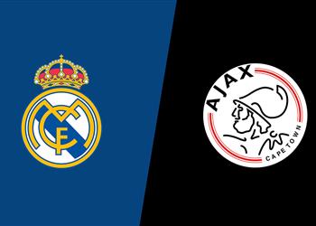 موعد والقناة الناقلة لمباراة ريال مدريد وأياكس في دوري أبطال أوروبا الليلة