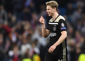 دي يونج كنا نعاني من سوء الحظ في لقاء الذهاب ومن الرائع تحقيق تلك النتيجة بملعب ريال مدريد