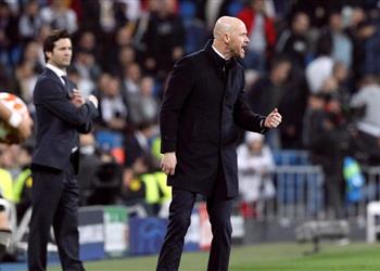 مدرب أياكس استمتعت بما قدمناه أمام ريال مدريد وسنواصل القتال