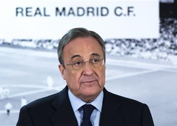 جماهير ريال مدريد تهاجم بيريز وتطالبه بالرحيل بعد السقوط في دوري الأبطال
