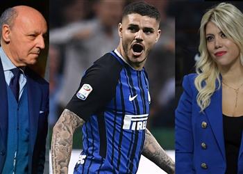 انتر يعلن بدء المحادثات مع ايكاردي ووكيلته لمناقشة وضع اللاعب