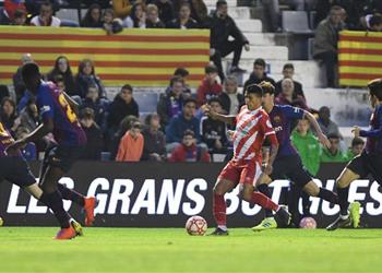 بالفيديو جيرونا بطل ا لكأس السوبر الكتالوني على حساب برشلونة