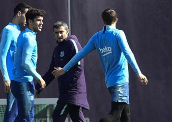 فالفيردي يتبع سياسة التناوب أمام رايو فاليكانو وتغييرات عديدة بتشكيل برشلونة