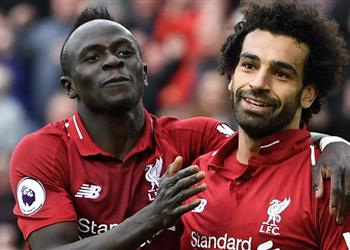 فيديو ماني يتفوق على محمد صلاح ويفوز بجائزة هدف فبراير في ليفربول