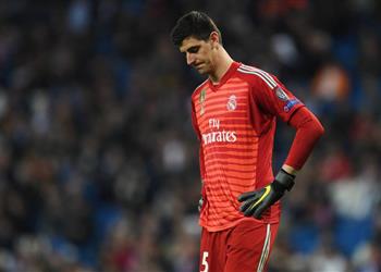 أس كورتوا يحقق أسوأ أرقامه في ريال مدريد