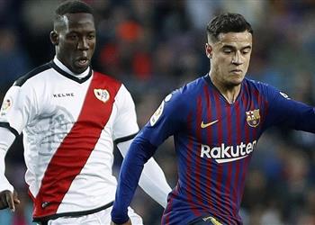 لاعبو برشلونة يدعمون كوتينيو قبل مواجهة ليون