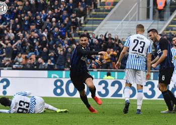 فيديو إنتر ميلان يعبر سبال بثنائية في منافسات الكالتشيو