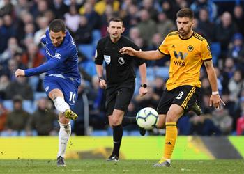 هازارد بعد التعادل الصعب مع وولفرهامبتون لم نخلق فرص ا كثيرة ونشعر بخيبة أمل