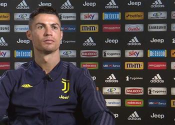 فيديو رسالة تحفيزية من رونالدو لجماهير يوفنتوس قبل العودة أمام أتلتيكو مدريد