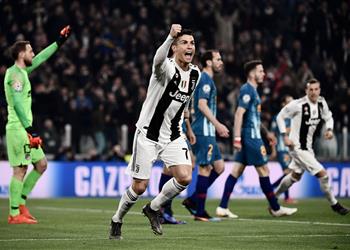 بالفيديو هاتريك رونالدو يطيح بأتليتكو مدريد ويصعد بيوفنتوس لربع نهائي دوري الأبطال