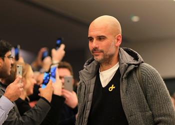 جوارديولا قبل مواجهة شالكه لم يتوقع أحد خروج ريال مدريد أو سان جيرمان