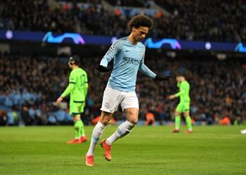 ليروي ساني يحقق إنجاز ا مميز ا أمام شالكه في دوري الأبطال