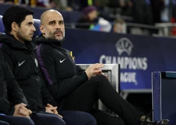 جوارديولا بعد استفادة مانشستر سيتي من تقنية الفيديو أمام شالكه نأمل استخدامها في البريميرليج