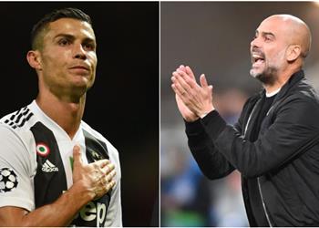 جوارديولا يشيد بكريستيانو رونالدو بعد ثلاثية أتلتيكو مدريد