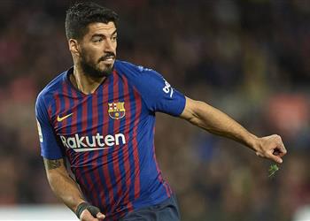 سواريز أمام ليون هل يفك عقدة دوري أبطال أوروبا