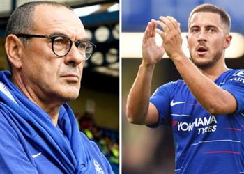 ساري يقلل من المخاوف بشأن رحيل هازارد لريال مدريد بعد عودة زيدان