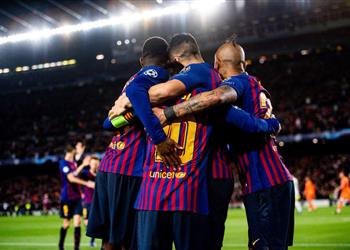 آس لاعبو برشلونة يختاروا خصمهم المفضل في ربع نهائي دوري الأبطال