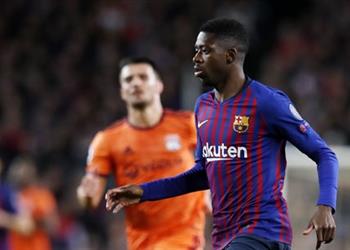 عاجل برشلونة يعلن إصابة ديمبلي ويكشف مدة غيابه