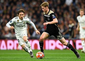 قرعة دوري أبطال أوروبا دي يونج يوفنتوس لقد أقصينا ريال مدريد