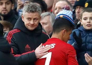 سولشاير يأمل في عودة سانشيز قبل نهاية الموسم الحالي