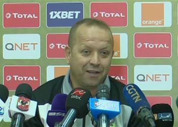 مدرب الساورة خبرات الأهلي حسمت المباراة وأرضية برج العرب لم تساعدنا