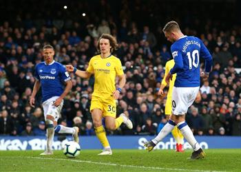 فيديو تشيلسي يسقط أمام إيفرتون بثنائية في البريميرليج