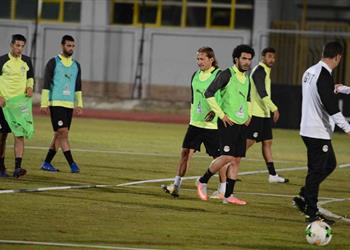 تفاصل مران منتخب مصر الأول استعداد ا لمباراة النيجر في تصفيات أمم إفريقيا