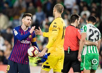 ميسي أشكر جماهير بيتيس وأسلوب فالفيردي يعجبنا