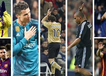 10 لاعبون أجبروا جماهير الخصم على التصفيق لهم ميسي ورونالدو في المقدمة