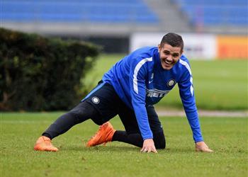 انتهاء الأزمة إيكاردي يعود لتدريبات إنتر ميلان لأول مرة م نذ 6 أسابيع